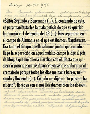 Emiliano Yuste, Noé Ortega y Pedro Gallego. Los tres de Camuñas